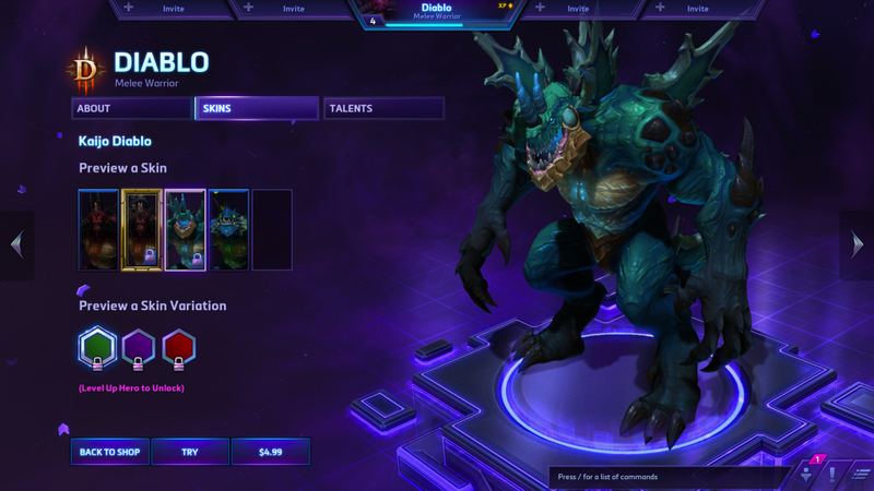Illustration for article titled Heroes Of The Storm Could Use Some Better Skins